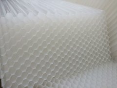 沉淀池用蜂窝斜管填料的作用