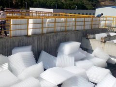 沉淀斜管填料安装及注意事项