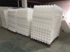 用蜂窝斜管填料来进行污水的沉淀